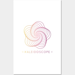 Geometric kaleidoscope Posters and Art